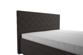 Dvojlôžko Neapol v rozmere 180x200 cm, v poťahu Salina 4004, detail čela