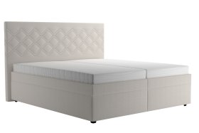 Dvojlôžko Neapol v rozmere 180x200 cm, v poťahu Matrix 2, s matracmi