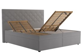 Dvojlôžko Neapol v rozmere 180x200 cm, v poťahu Salina 4005, polohovanie