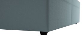 Dvojlôžko Neapol v rozmere 180x200 cm, v poťahu Matrix 23 Aqua, podnožie