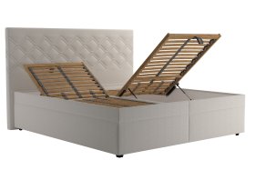 Dvojlôžko Neapol v rozmere 180x200 cm, v poťahu Matrix 2, polohovanie