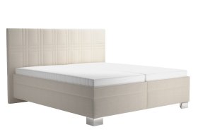 Dvojlôžko Venus v rozmere 180x200 cm, v poťahu Bravo 2 Nature, s matracmi