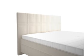 Dvojlôžko Venus v rozmere 180x200 cm, v poťahu Bravo 2 Nature, detail čela