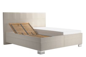 Dvojlôžko Venus v rozmere 180x200 cm, v poťahu Bravo 2 Nature, polohovanie hlavy