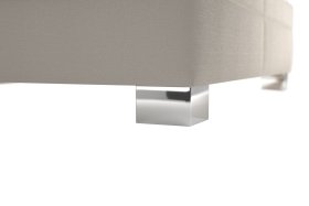 Dvojlôžko Venus v rozmere 180x200 cm, v poťahu Bravo 2 Nature, podnožie