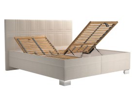 Dvojlôžko Venus v rozmere 180x200 cm, v poťahu Bravo 2 Nature, polohovanie