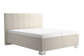 Dvojlôžko Venus v rozmere 160x200 cm, v poťahu Bravo 2 Nature, s matracmi