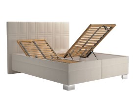 Dvojlôžko Venus v rozmere 160x200 cm, v poťahu Bravo 2 Nature, polohovanie