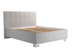 Dvojlôžko Venus v rozmere 160x200 cm, v poťahu Bravo 11 Silver, bez matracov