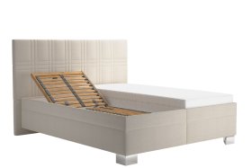 Dvojlôžko Venus v rozmere 160x200 cm, v poťahu Bravo 2 Nature, polohovanie hlavy