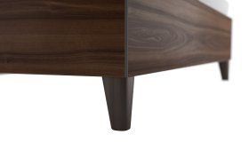 Dvojlôžko Kimmy v rozmere 180x200 cm, v poťahu Prima 6 Taupe, podnožie