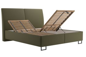 Dvojlôžko Margaret v rozmere 180x200 cm, v poťahu Prima 10 Olive, polohovanie
