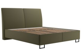 Dvojlôžko Margaret v rozmere 180x200 cm, v poťahu Prima 10 Olive, bez matracov