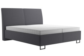 Dvojlôžko Margaret v rozmere 180x200 cm, v poťahu Matrix 17, s matracmi