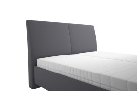 Dvojlôžko Margaret v rozmere 180x200 cm, v poťahu Matrix 17, detail čela