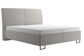 Dvojlôžko Margaret v rozmere 180x200 cm, v poťahu Matrix 2, s matracmi