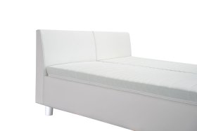 Dvojlôžko Merci v poťahu Loft 1, detail čela