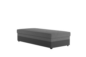 Váľanda Evelyn v rozmere 90x20 cm, v poťahu Tribeca Grey a Molisoft 81