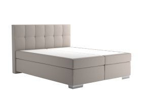 Boxspring Potenza v rozmere 160x200 cm, v poťahu Prima 12 Silver, bez toppera