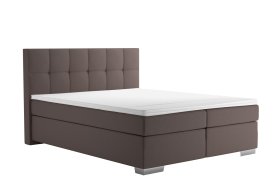 Boxspring Potenza v rozmere 160x200 cm, v poťahu Prima 6 Taupe, bez toppera