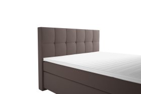 Boxspring Potenza v rozmere 160x200 cm, v poťahu Prima 6 Taupe, detail čela