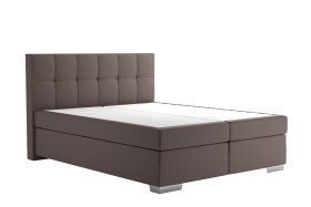 Boxspring Potenza v rozmere 160x200 cm, v poťahu Prima 6 Taupe, bez toppera