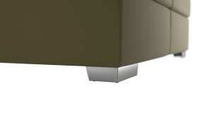 Boxspring Potenza v rozmere 180x200 cm, v poťahu Prima 10 Olive, podnož