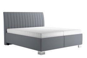 Dvojlôžko Lilibet v rozmere 180x200 cm, v poťahu Trinity 14, s matracmi