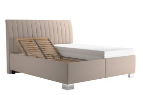 Dvojlôžko Lilibet v rozmere 180x200 cm, v poťahu Trinity 2, polohovanie hlavy