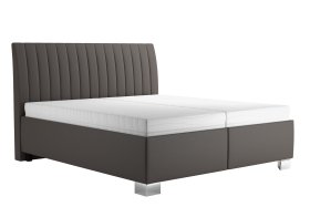 Dvojlôžko Lilibet v rozmere 180x200 cm, v poťahu Trinity 8, s matracmi