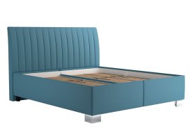 Dvojlôžko Lilibet v rozmere 180x200 cm, v poťahu Trinity 13 Azur, bez matracov