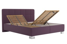 Dvojlôžko Kelly v rozmere 180x200 cm, v poťahu Flanell 95, polohovanie