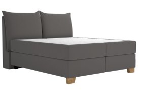 Boxspring Brisa v rozmere 180x200 cm, v poťahu Trend 15 Grey, bez toppera