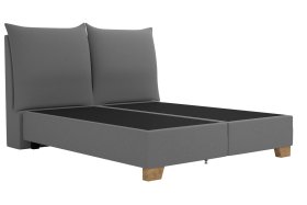 Boxspring Brisa v rozmere 180x200 cm, v poťahu Floyd Dark Grey, bez matracov