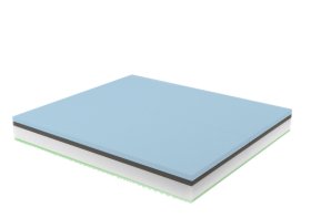 Matrac Magni - 2× matrac 90x200 cm v 1 poťahu 180x200 cm, jadro (Farba jadra je orientačná)