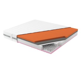 Matrac Thor - 2× matrac 90x200 cm v 1 poťahu 180x200 cm, polpoťah (Farba jadra je orientačná)