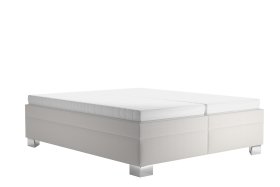 Dvojlôžko Nadia v rozmere 160x200 cm, v poťahu Savoy 21, s matracmi