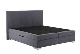Boxspring Alexandra v rozmere 180x200 cm, v poťahu Enjoy 23 Ash, bez matracov