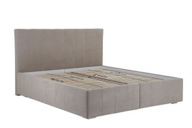 Dvojlôžko Arina v rozmere 180x200 cm, v poťahu Enjoy 2 Camel, bez matracov