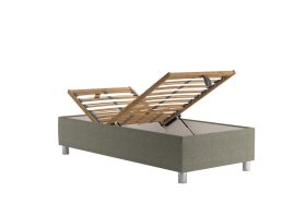 Jednolôžko Neptun v rozmere 90x200 cm, v poťahu Pali C 01, polohovanie