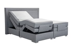 Boxspring Margo v rozmere 200x200 cm, v poťahu Arte 23, polohovanie