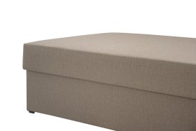 Váľanda Hermine v rozmere 80x200 cm, v poťahu Hugo 2 Beige, detail