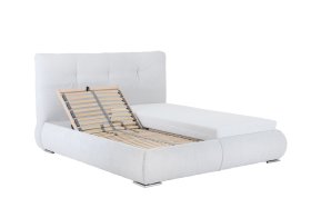 Dvojlôžko Noah v rozmere 180x200 cm, v poťahu Abriamo 5, polohovanie hlavy