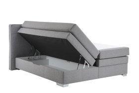 Boxspring Anika v rozmere 180x200 cm, v poťahu Malmö New 90, úložný priestor