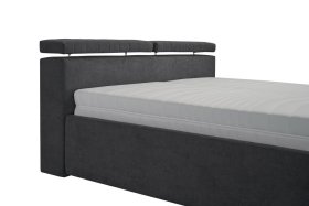 Dvojlôžko Ardea v rozmere 180x200 cm, v poťahu Enjoy 24, detail čela 