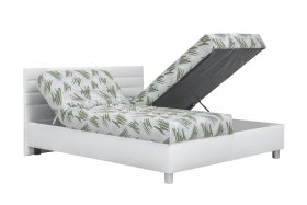 Dvojlôžko Spice v rozmere 180x200 cm, v poťahu Farad 45 a Loft 1, polohovanie