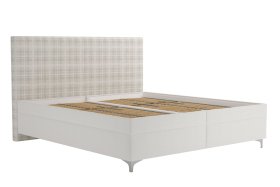 Dvojlôžko Sondra v rozmere 180x200 cm, v poťahu Savoy 21 Cream a Valencia 376-18, bez matracov