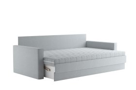 Pohovka Timea, v poťahu Matrix 21, rozložená