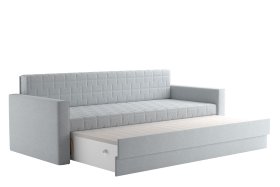 Pohovka Timea, v poťahu Matrix 21, rozložená