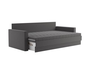 Pohovka Timea, v poťahu Matrix 17, rozložená